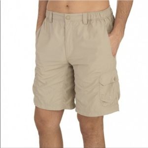 The North Face Lightweight Quick-dry Men's Khaki Cargo Shorts - Size Small (EUC)